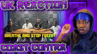 THEY'RE ALL ALIENS🛸👽 | Coast Contra - Breathe and Stop Freestyle [UK REACTION🇬🇧]