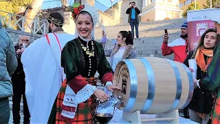 Трифон Зарезан с ансамбъл Тракия 2023 България - Празник на виното - Trifon Zarezan Bulgaria