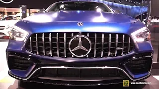 2019 Mercedes AMG GT 63 S 4-Door Coupe - Exterior and Interior Walkaround  2018 LA Auto Show