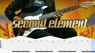 How to play | second element-Blackmore's Night (guitar solo with Tab lesson)