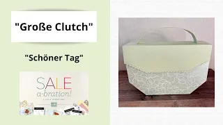 Große Clutch !! Mit den Produkten von Stampin`UP!