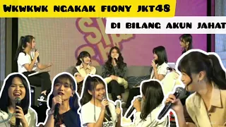 fiony jkt48 ngakak🤣 || the slap show jkt48, kamis 6 april 2023