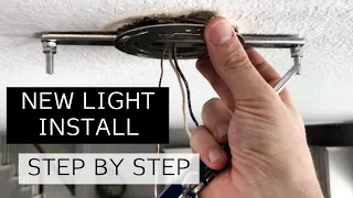 How To Install A Hanging Light - Step By Step Guide