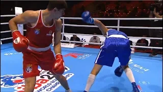 Preliminaries (81kg) JALIDOV GAFUROVA GAZIMAGOMED (ESP) vs MARKOVIC Aleksa (SRB) /AIBA World 2019