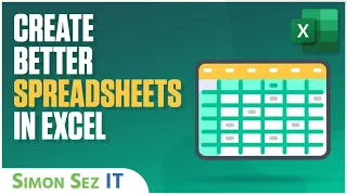 Excel Tips & Tricks: Designing Better Spreadsheets - 1-hour Excel Tutorial