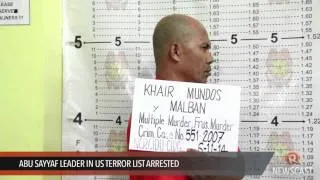 Abu Sayyaf leader in US terror list arrested