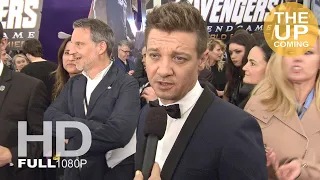 Jeremy Renner Avengers: Endgame premiere interview