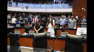 Senadora Kenia López Rabadán, desde su escaño, por alusiones personales, en la sesión