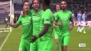 Moustapha Sall Goal - lazio vs saint-etienne 1-1 (Europa League 2015)