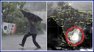 Massive Destruction By Cyclone Vardah ; 4 People Killed