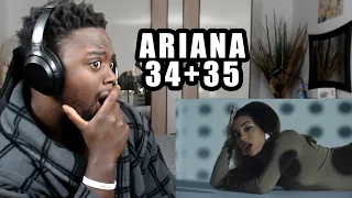 Ariana Grande - 34+35 (official video) REACTION!!!