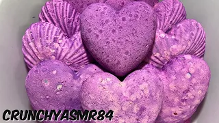 Purple/Pink Confetti Hearts | Oddly Satisfying | ASMR | Sleep Aid