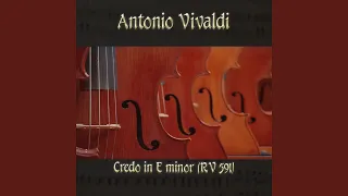 Credo in E Minor, RV 591: No. 1, Credo in unum Deum