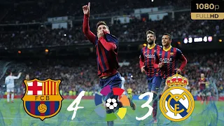 Barcelona vs Real Madrid 4-3 | Ten Minutes of Pure Football Art | Epic Highlights (2013/2014 )