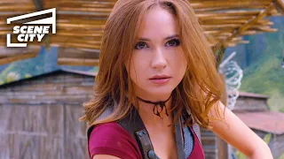 Jumanji: Bem-Vindo à Selva: Cena de Luta de Dança (Clipe HD 4K de Karen Gillan)