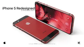 Apple iPhone 5 2021 - Fresh Redesign (Future iPhone SE?) - Concept