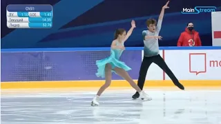 Ekaterina RYBAKOVA / Ivan Makhnonosov FD  Первенство Москвы среди юниоров 02/09/2020