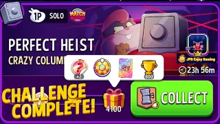 Crazy Columns+Bombs Away Solo Challenge Perfect Heist /4100 Score /Match Masters