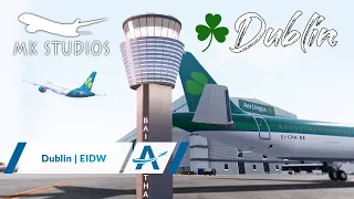 MK-Studios - Dublin Airport for Prepar3D v4+ [Official Trailer]