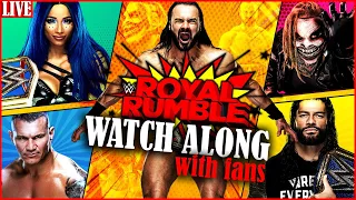 WWE Royal Rumble 2021 Watch Along party with WWE Fans | Royal Rumble 2021 Live reactions |