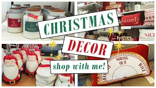 🎄CHRISTMAS DECOR🎄 shop with me! | Home Bargains | B&M | Dunelm | The Range and more!