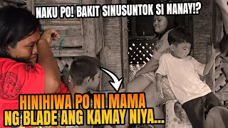 Anak: Papa, Bakit Mo Sinusuntok Si Mama? Napaka Sakit Naman Nito!