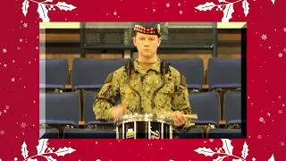 USNA Pipes & Drums: "The Little Drummer Boy"