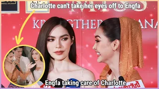 [EngLot] ENGFA TAKING CARE OF CHARLOTTE During MGTBKKSRI2024 | Charlotte can't her eyes off to Engfa