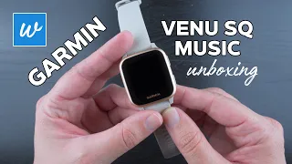 Garmin Venu Sq Music Unboxing (Rose Gold / Light Sand)