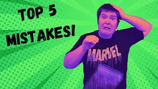 MISTAKES to AVOID when Comic Book Collecting - My Top 5 😬