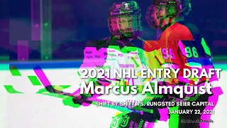 2021 NHL Draft | Marcus Almquist (#12) Shift by Shift vs. Rungsted Seier Capital, January 22, 2021