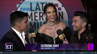 Catriona Gray Talks Miss Universe #LatinAMAs