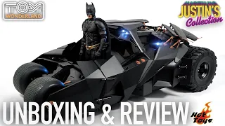 Hot Toys Batmobile Tumbler 2.0 Batman Begins / The Dark Knight 1/6 Scale Vehicle Unboxing & Review