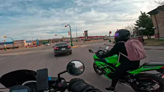 Out for a nice Ride #bikelife #hondarebel500 #ridewithfriends #saskatchewan #canada