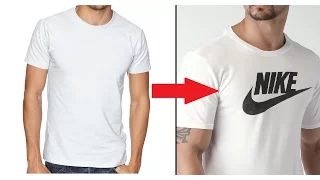 Make Your Own DIY Custom Brand T-Shirt Without Transfer Paper Tutorial