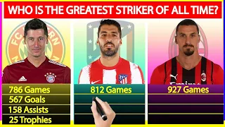 Robert Lewandowski vs Luis Suarez vs Zlatan Ibrahimović Comparison - Who is better? F/A