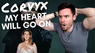 REACTING TO My Heart Will Go On (TITANIC) - Celine Dion | Cover by Corvyx