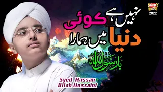 New Heart Touching Naat | Syed Hassan Ullah Hussaini | Nahi Hai Koi Duniya Mein Hamara | Heera Gold