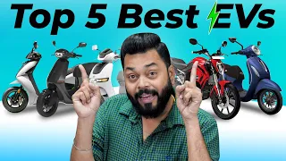 Top 5 Best Electric Two Wheelers You Can Buy In 2022 ⚡Best EVs In India