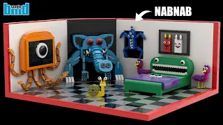 All GARTEN OF BANBAN 3 in Room | Lego Jumbo Josh, Nabnab, Opila Bird, Slow Seline, Stinger Flynn
