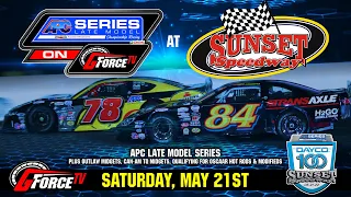 APC Late Model Series | Sunset Speedway | May 21, 2022