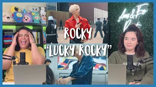 WHAT AN INTRODUCTION! 🤩  Reacting to ROCKY(라키) 'LUCKY ROCKY' Official MV | Ams & Ev React
