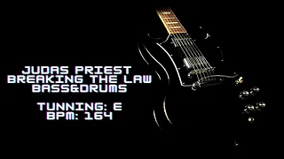 JUDAS PRIEST BREAKING THE LAW - BACKING TRACK DRUMS & BASS