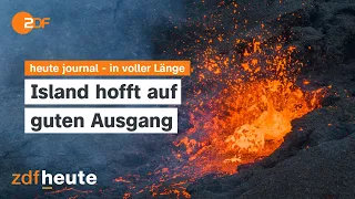 heute journal vom 15.01.2024 Bauern-Proteste, Vulkanausbruch auf Island, US-Urwahl in Iowa (english)