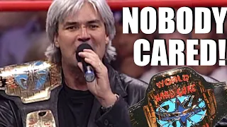 The history of the belt nobody wanted. WCW Hardcore Belt