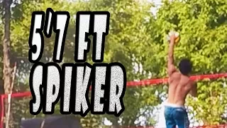 5'7 spiker beach volley higlights