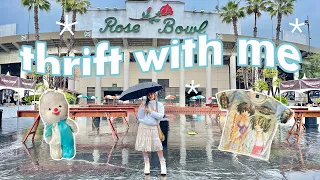 THRIFT WITH ME // thrifting for *COACHELLA* at the biggest flea in Los Angeles!