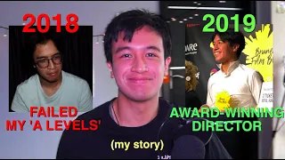 how i failed then became an AWARD-WINNING director at 19 years old (my story)