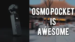 FIRST TRY with the DJI Osmo Pocket