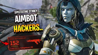 spectating a HACKER with an insane aimbot.. - Apex Legends